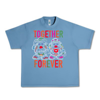 Pebble Blue mr. & mrs. potato head day of the dead together forever premium t shir Urban Heavy Tee - linhVisuals