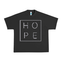 Pigment Black hope quote Urban Heavy Tee - linhVisuals