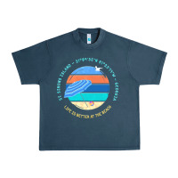 Midnight Navy st simons island t  shirt st. simons island, georgia t  shirt Urban Heavy Tee - linhVisuals