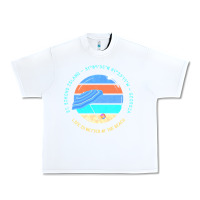 White st simons island t  shirt st. simons island, georgia t  shirt Urban Heavy Tee - linhVisuals
