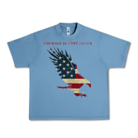 Pebble Blue courage is contagious and eagle Urban Heavy Tee - linhVisuals