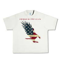 Pistachio courage is contagious and eagle Urban Heavy Tee - linhVisuals