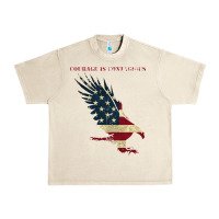 Sandshell courage is contagious and eagle Urban Heavy Tee - linhVisuals