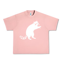 Salmon raccoon Urban Heavy Tee - linhVisuals