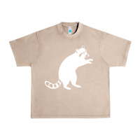 French Oak raccoon Urban Heavy Tee - linhVisuals
