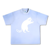 Grape Ice raccoon Urban Heavy Tee - linhVisuals
