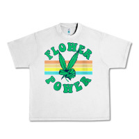 Lunar Rock womens flower power 420 thc pot weed medical marijuana funny weed v ne Urban Heavy Tee - linhVisuals