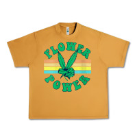 Peanut Butter womens flower power 420 thc pot weed medical marijuana funny weed v ne Urban Heavy Tee - linhVisuals