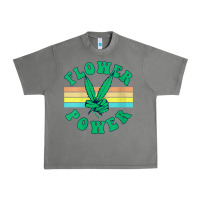 Tornado womens flower power 420 thc pot weed medical marijuana funny weed v ne Urban Heavy Tee - linhVisuals