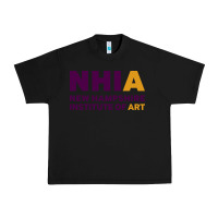 Black New Hampshire Institute of Art Urban Heavy Tee - linhVisuals