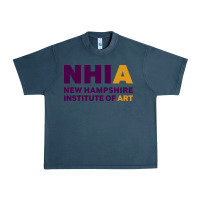 Midnight Navy New Hampshire Institute of Art Urban Heavy Tee - linhVisuals
