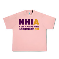 Salmon New Hampshire Institute of Art Urban Heavy Tee - linhVisuals