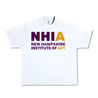 White New Hampshire Institute of Art Urban Heavy Tee - linhVisuals