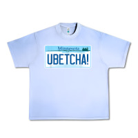 Grape Ice ubetcha (you betcha) minnesota license plate t shirt Urban Heavy Tee - linhVisuals