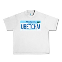 Lunar Rock ubetcha (you betcha) minnesota license plate t shirt Urban Heavy Tee - linhVisuals