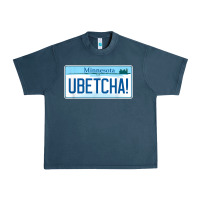 Ubetcha (you Betcha) Minnesota License Plate T Shirt Urban Heavy Tee | Teevron