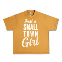 Peanut Butter womens just a small town girl journey t shirt Urban Heavy Tee - linhVisuals