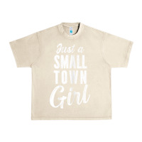 Sandshell womens just a small town girl journey t shirt Urban Heavy Tee - linhVisuals