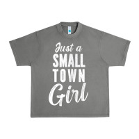 Tornado womens just a small town girl journey t shirt Urban Heavy Tee - linhVisuals