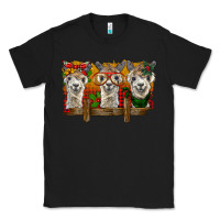 Black Christmas alpacas Classic Tee - BarkalooDesign