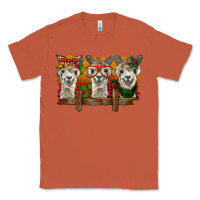 Copper Christmas alpacas Classic Tee - BarkalooDesign