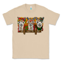 Mushroom Christmas alpacas Classic Tee - BarkalooDesign