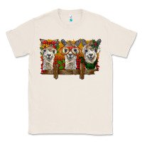 Natural Christmas alpacas Classic Tee - BarkalooDesign