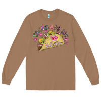 Toasted Coconut Tacos Are My Valentine Long Sleeve Tee - CowhideDigitalArt