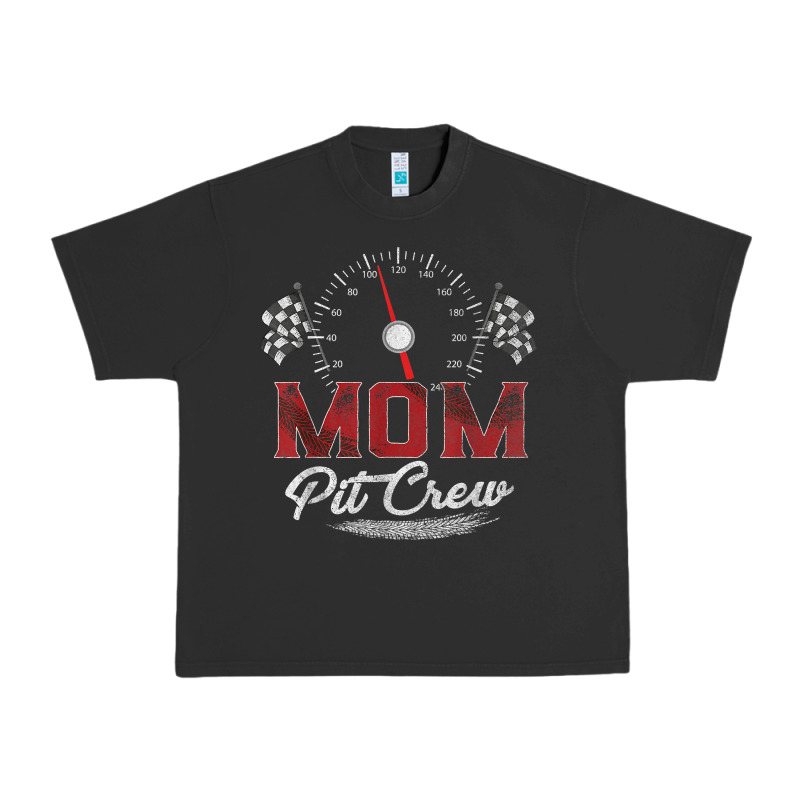 Race Car Mom Pit Crew Racing Family Birthday Party T Shirt Urban Heavy Tee by linhVisuals | Teevron