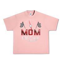 Salmon race car mom pit crew racing family birthday party t shirt Urban Heavy Tee - linhVisuals