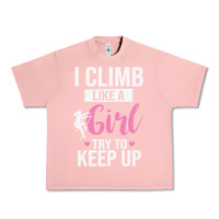 Salmon climbing climb mountain climbing like a girl 345 climb climbing lover Urban Heavy Tee - linhVisuals
