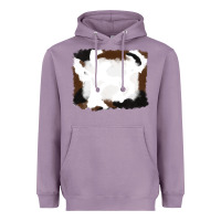 Lavender cowhide frames background Heavyweight Hoodie - RanaPortraitStore