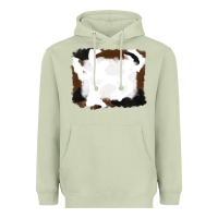Matcha cowhide frames background Heavyweight Hoodie - RanaPortraitStore