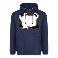 Navy cowhide frames background Heavyweight Hoodie - RanaPortraitStore