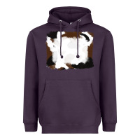 Plum cowhide frames background Heavyweight Hoodie - RanaPortraitStore