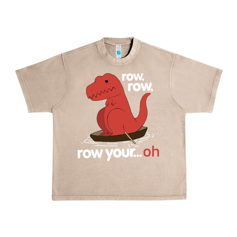 Dinosaur Dino Trex Row T Rex Saurus Urban Heavy Tee by linhVisuals | Teevron