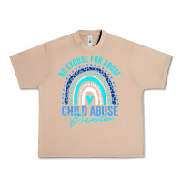 Burro no excuse child abuse prevention awareness leopard rainbow t shirt Urban Heavy Tee - linhVisuals