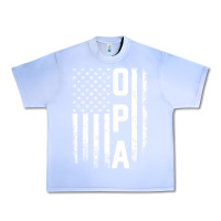 Grape Ice opa gift america flag gift for men father's day pullover hoodie Urban Heavy Tee - linhVisuals