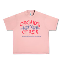Salmon orchids of asia kraft massage football t shirt Urban Heavy Tee - linhVisuals