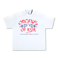 White orchids of asia kraft massage football t shirt Urban Heavy Tee - linhVisuals