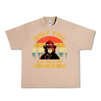 Burro vintage only you can prevent communism funny bear camping t shirt Urban Heavy Tee - linhVisuals