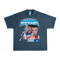 Midnight Navy Jonathan Isaac Vintage Urban Heavy Tee - linhVisuals
