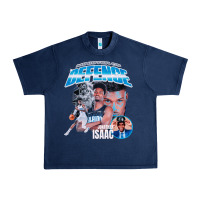 Navy Jonathan Isaac Vintage Urban Heavy Tee - linhVisuals