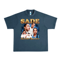 Midnight Navy Sade Love Deluxe Rare Urban Heavy Tee - linhVisuals