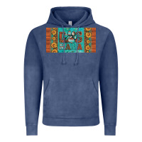 Vintage Denim dog mama license plate Vintage Hoodie - Artiststas