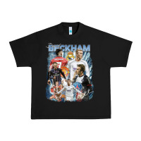 Black David Beckham Vintage Urban Heavy Tee - linhVisuals