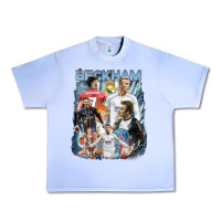 Grape Ice David Beckham Vintage Urban Heavy Tee - linhVisuals