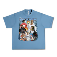 Pebble Blue David Beckham Vintage Urban Heavy Tee - linhVisuals