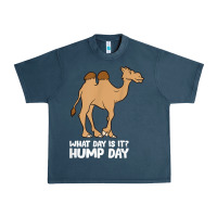 Midnight Navy what day is it hump day funny camels hump day t shirt Urban Heavy Tee - linhVisuals
