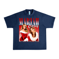 Navy Mariah Carey Vintage Urban Heavy Tee - linhVisuals